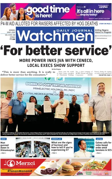 Watchmen Daily Journal - 5 Jun 2023