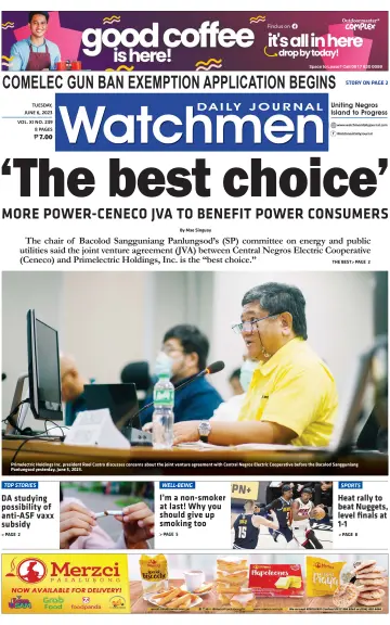 Watchmen Daily Journal - 6 Jun 2023
