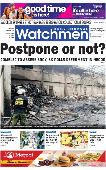 Watchmen Daily Journal - 12 Jun 2023