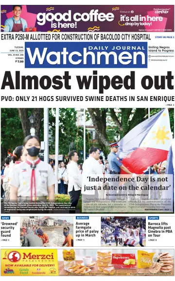 Watchmen Daily Journal - 13 Jun 2023