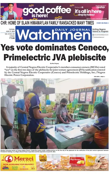 Watchmen Daily Journal - 27 Jun 2023
