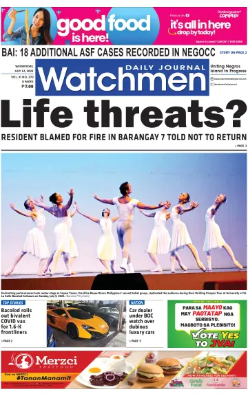 Watchmen Daily Journal - 12 Jul 2023