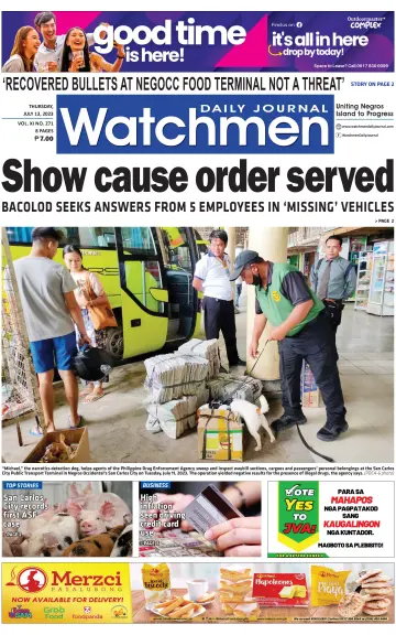 Watchmen Daily Journal - 13 Jul 2023