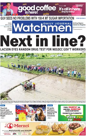 Watchmen Daily Journal - 14 Jul 2023