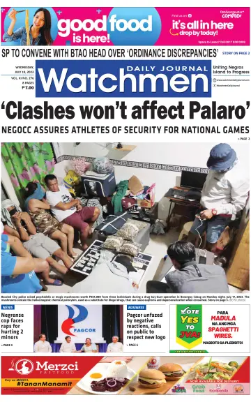 Watchmen Daily Journal - 19 Jul 2023