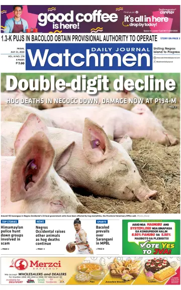 Watchmen Daily Journal - 21 Jul 2023