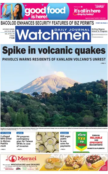 Watchmen Daily Journal - 22 Jul 2023
