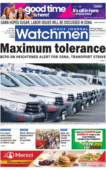 Watchmen Daily Journal - 24 Jul 2023