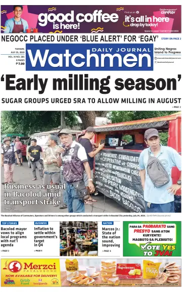 Watchmen Daily Journal - 25 Jul 2023