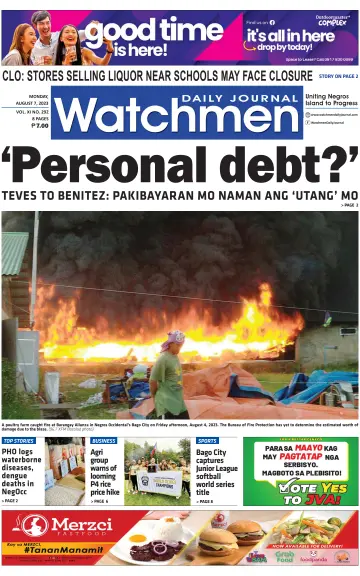 Watchmen Daily Journal - 7 Aug 2023