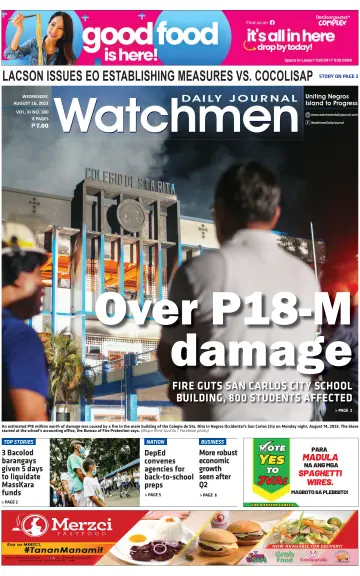 Watchmen Daily Journal - 16 Aug 2023