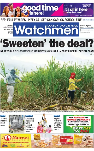 Watchmen Daily Journal - 17 Aug 2023