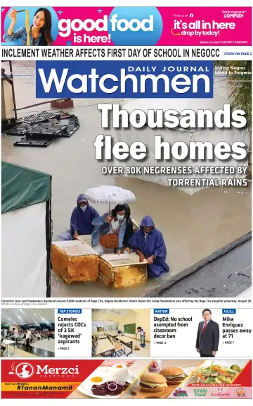 Watchmen Daily Journal - 30 Aug 2023