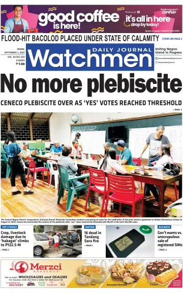 Watchmen Daily Journal - 1 Sep 2023