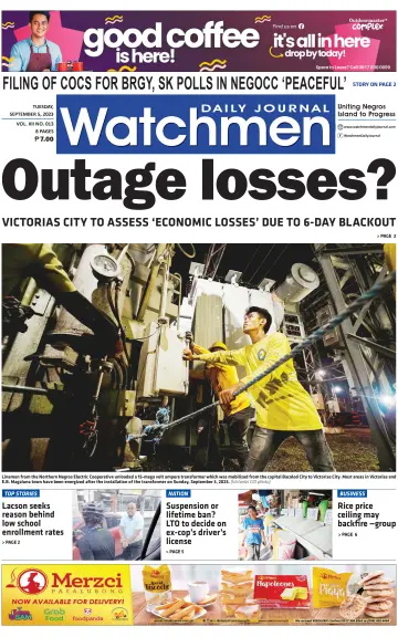 Watchmen Daily Journal - 5 Sep 2023