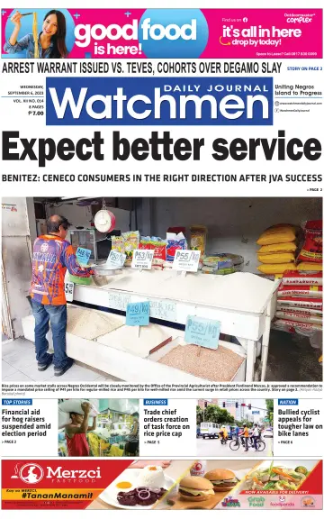 Watchmen Daily Journal - 6 Sep 2023