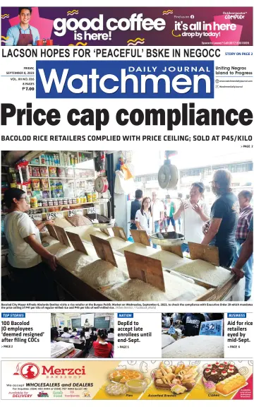 Watchmen Daily Journal - 8 Sep 2023