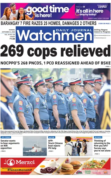 Watchmen Daily Journal - 11 Sep 2023
