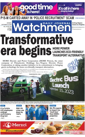 Watchmen Daily Journal - 18 Sep 2023