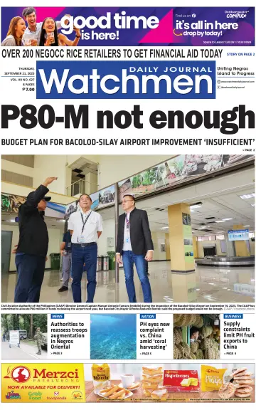 Watchmen Daily Journal - 21 Sep 2023