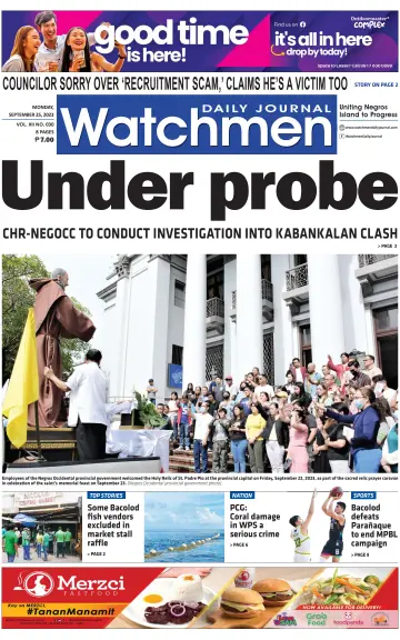Watchmen Daily Journal - 25 Sep 2023