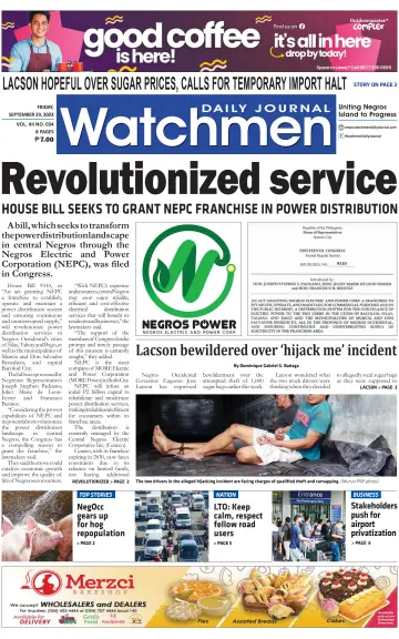 Watchmen Daily Journal - 29 Sep 2023