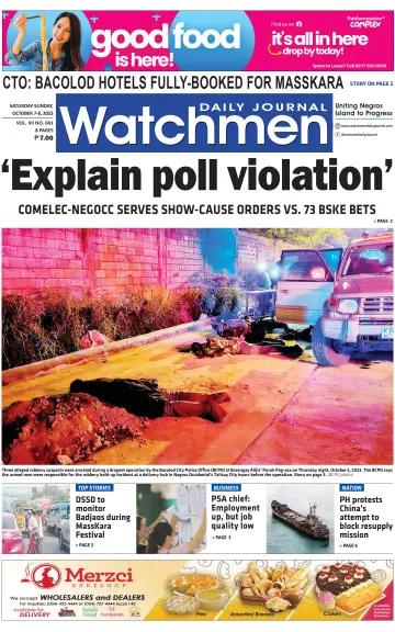 Watchmen Daily Journal - 7 Oct 2023
