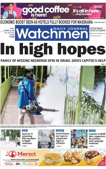 Watchmen Daily Journal - 13 Oct 2023