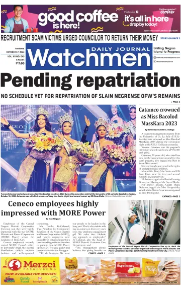 Watchmen Daily Journal - 17 Oct 2023