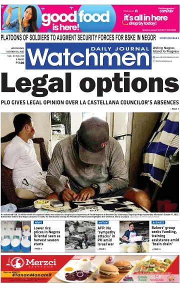 Watchmen Daily Journal - 18 Oct 2023