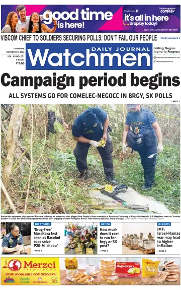 Watchmen Daily Journal - 19 Oct 2023