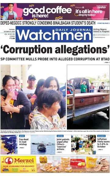 Watchmen Daily Journal - 24 Oct 2023