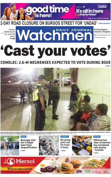 Watchmen Daily Journal - 30 Oct 2023