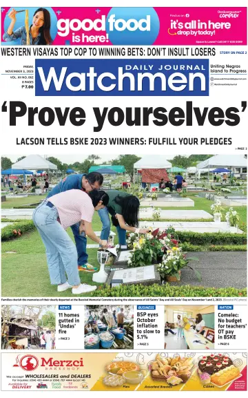 Watchmen Daily Journal - 3 Nov 2023