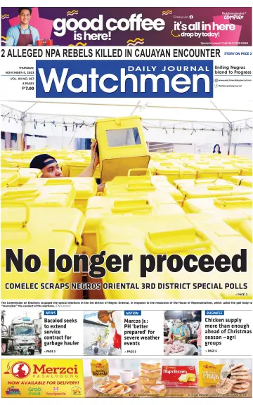 Watchmen Daily Journal - 9 Nov 2023