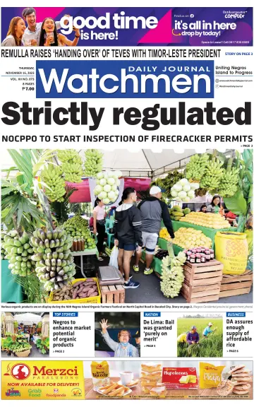 Watchmen Daily Journal - 16 Nov 2023