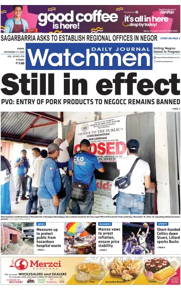 Watchmen Daily Journal - 17 Nov 2023