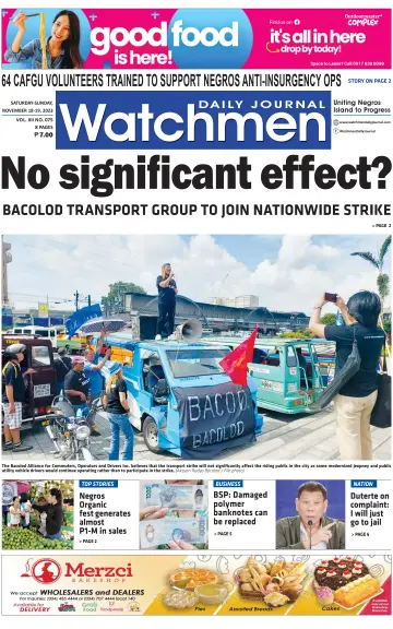 Watchmen Daily Journal - 18 Nov 2023