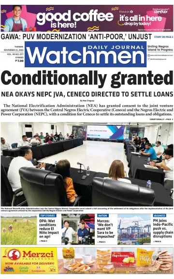 Watchmen Daily Journal - 21 Nov 2023
