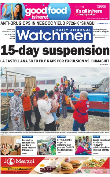 Watchmen Daily Journal - 22 Nov 2023