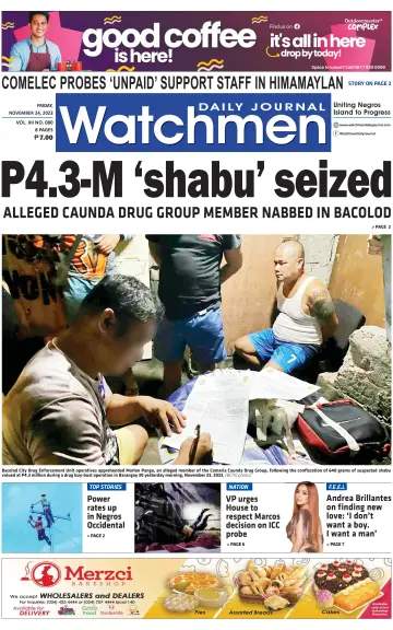 Watchmen Daily Journal - 24 Nov 2023