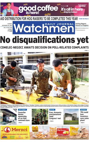 Watchmen Daily Journal - 28 Nov 2023