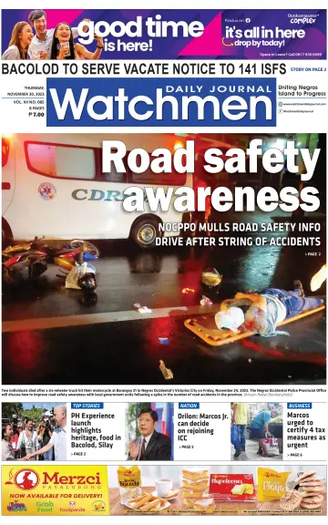 Watchmen Daily Journal - 30 Nov 2023