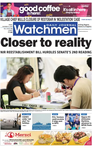 Watchmen Daily Journal - 15 Dec 2023