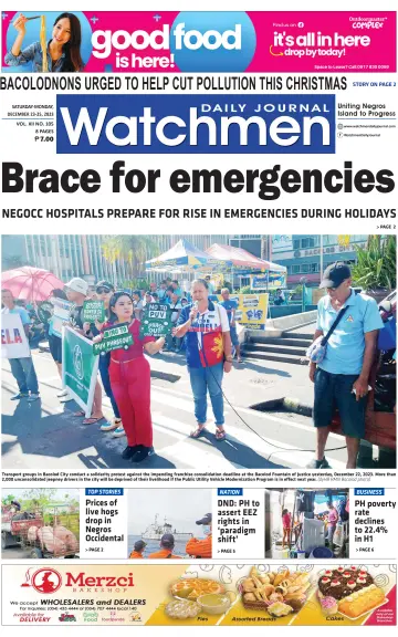 Watchmen Daily Journal - 23 Dec 2023