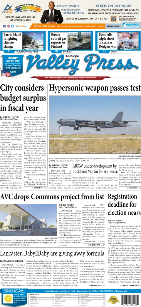 Antelope Valley Press (Sunday)