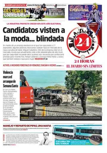 24 Horas - El diario sin límites - 26 3月 2024