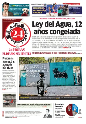 24 Horas - El diario sin límites - 15 4월 2024