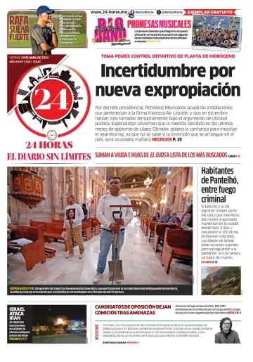 24 Horas - El diario sin límites - 19 4월 2024