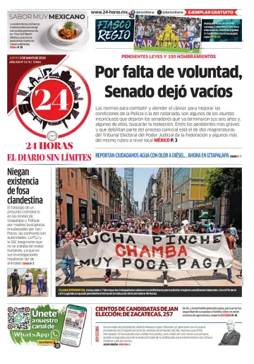24 Horas - El diario sin límites - 2 May 2024